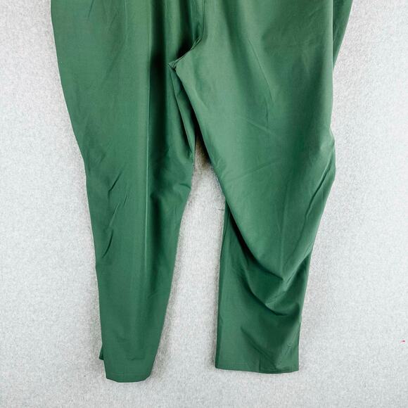 Eddie Bauer Womans Sz XXL Traveler Pants Pull On Green Hiking Camping Ankle - Picture 5 of 9